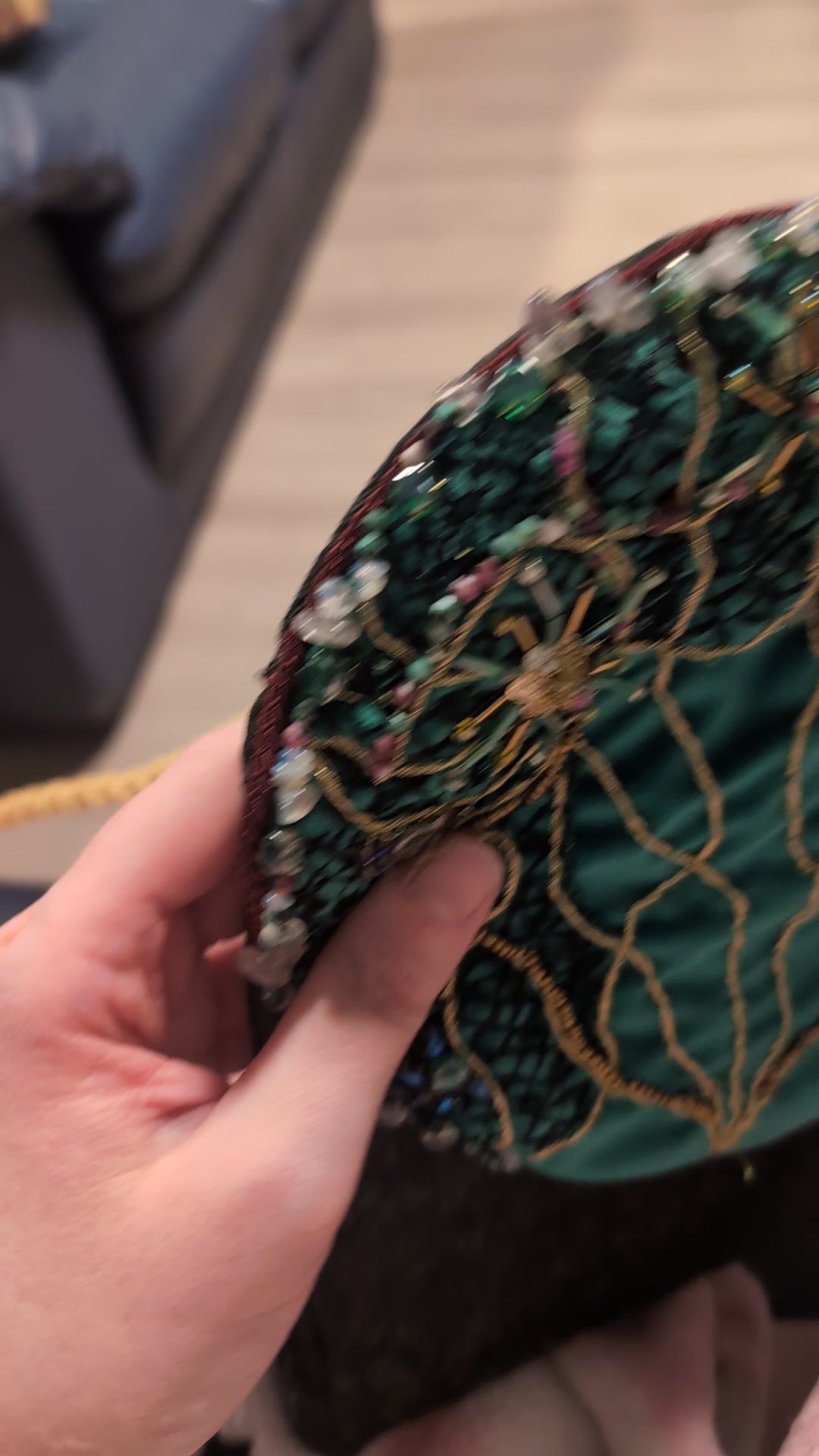 The Fruits Embroidered Bag