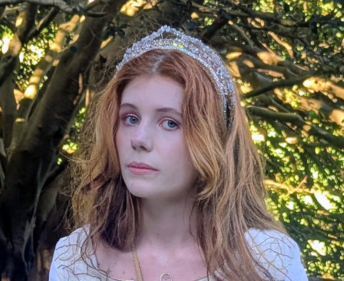 Crystal & Labradorite Kokoshnik