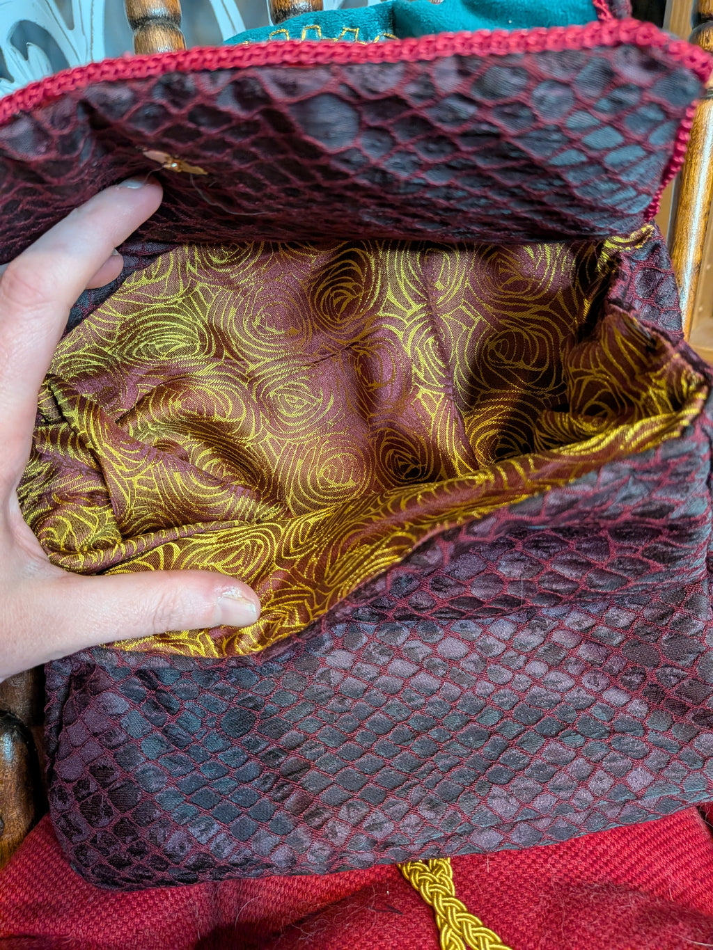 Olga of Kiev Embroidered Bag
