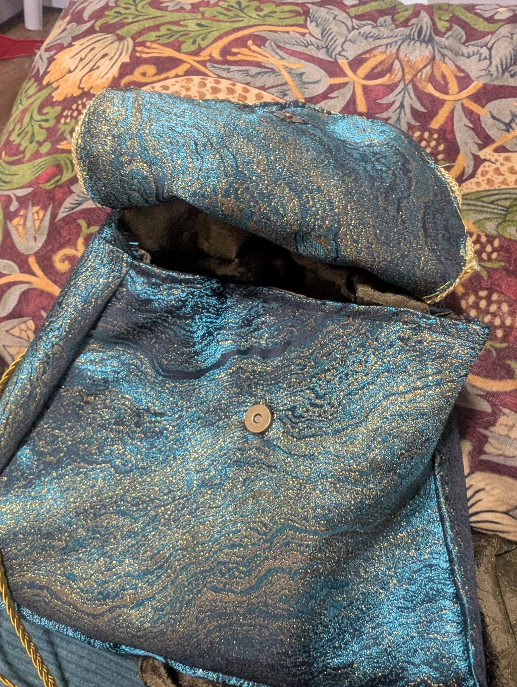 Hand Embroidered Spider Bag