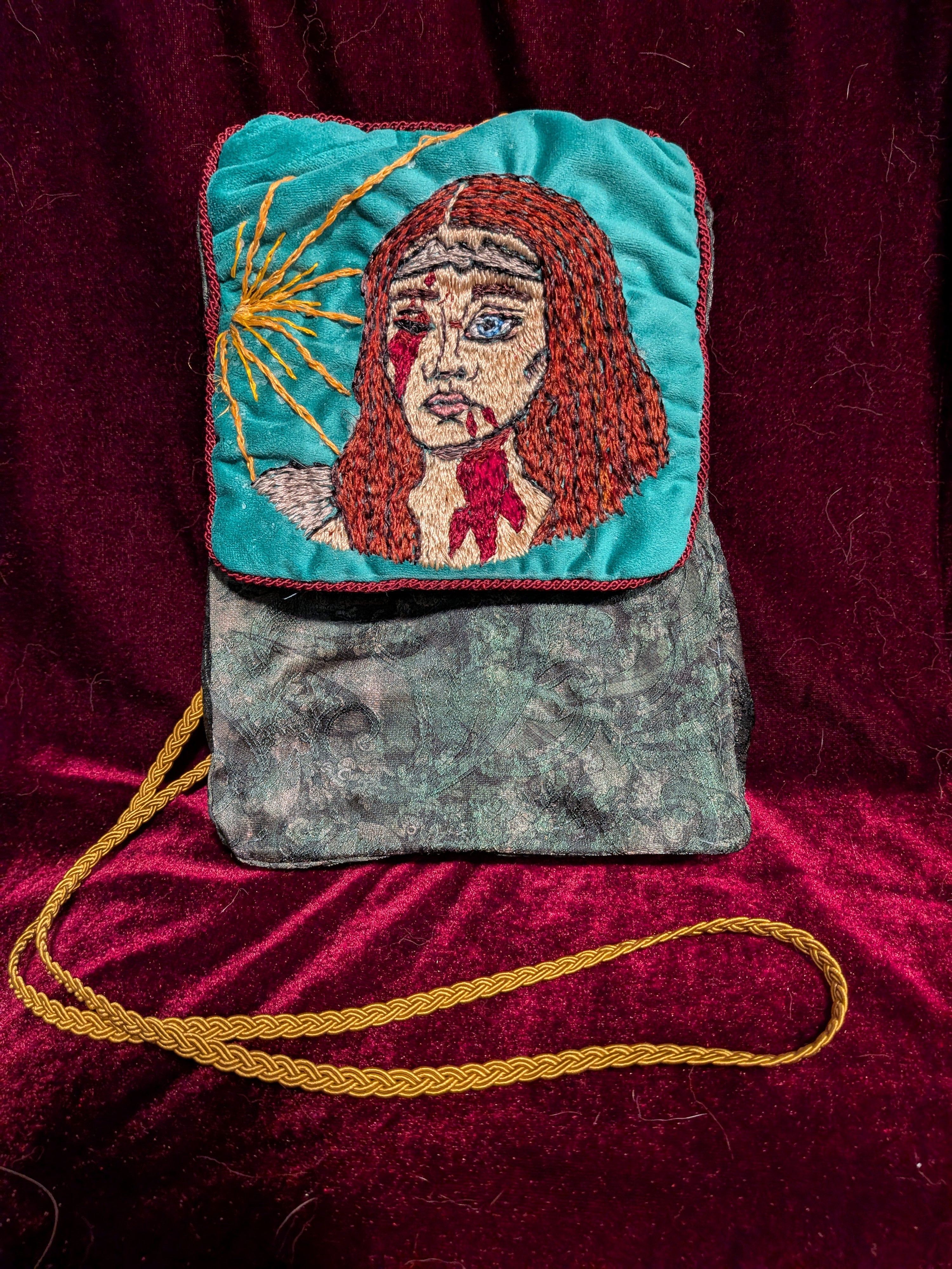 Queen Maeve Embroidered Bag
